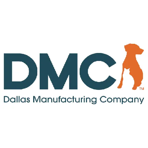 A logo of dallas manufacturing company